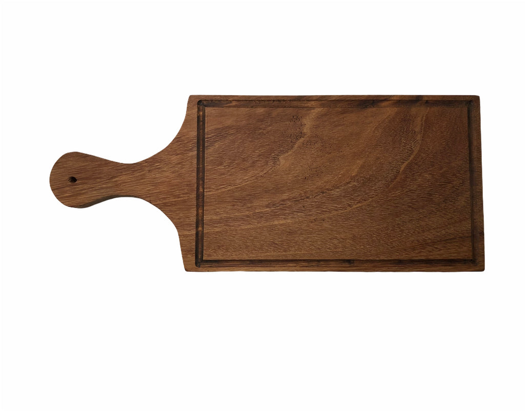 Tabla para Picar con Mango de Madera Walnut